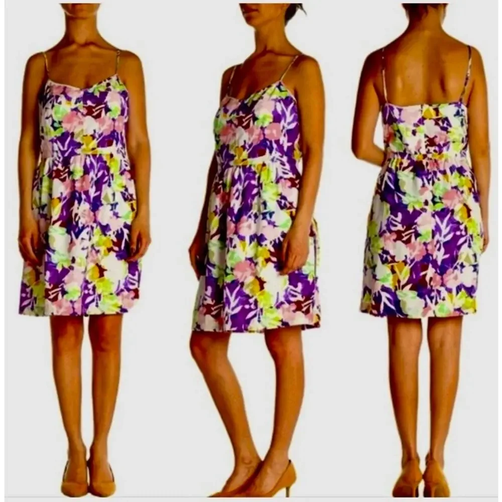 J. Crew Floral Seaside Cami Dress